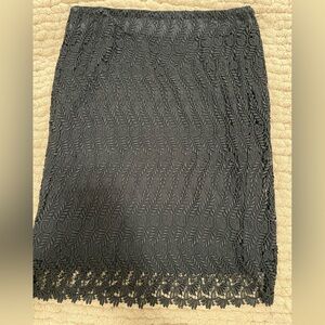 Alfani Black Lace Skirt